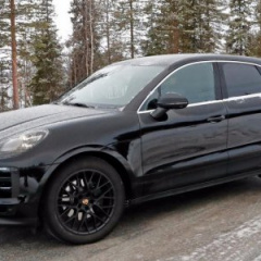 Обновленный Porsche Macan вышел на тесты