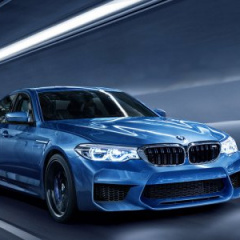 Первые изображения нового BMW M5