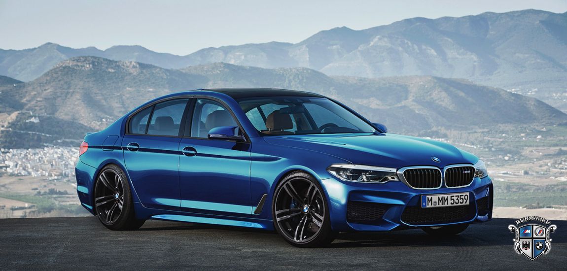 Первые изображения нового BMW M5
