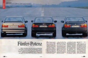 История BMW M5 E34: 6 цилиндров, которые рвали V8 и V12 BMW M серия Все BMW M