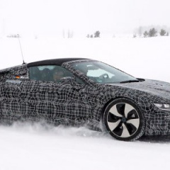 BMW i8 Spyder вышел на тесты