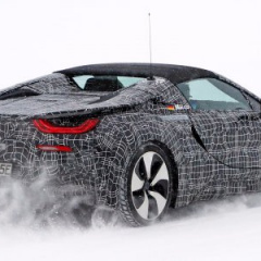 BMW i8 Spyder вышел на тесты