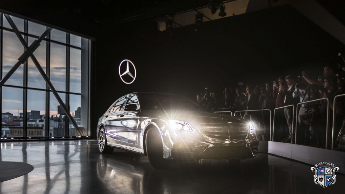 Первые фото обновленного Mercedes-Benz S-Class