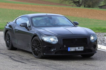 Новый Bentley Continental GT вышел на тесты BMW Другие марки Bentley