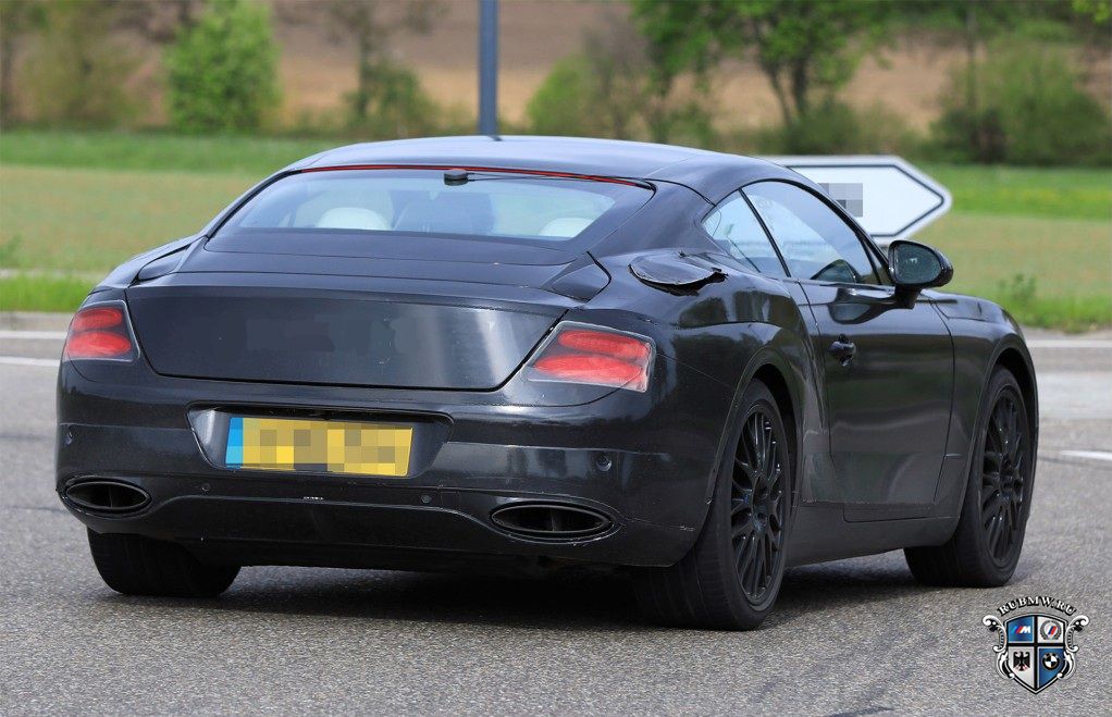 Новый Bentley Continental GT вышел на тесты