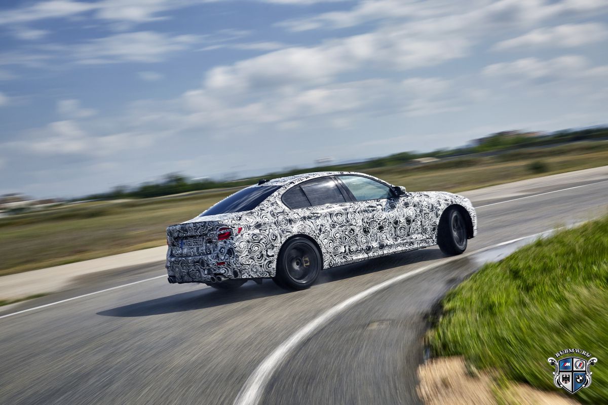 Озвучены подробности о BMW M5 нового поколения (Видео)