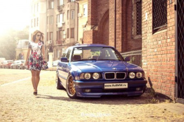 Замена опор задних стоек BMW E34 BMW 5 серия E34