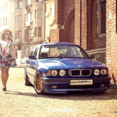 Замена опор задних стоек BMW E34