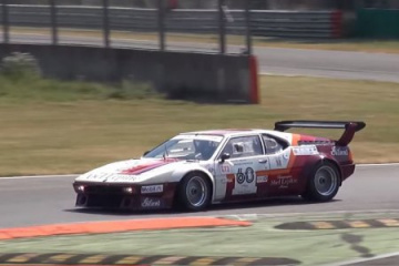 Легендарный BMW M1 ProCar выехал на гоночный трек (Видео) BMW Ретро Все ретро модели