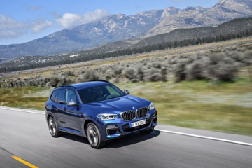 Проверка состояния компонентов подвески и рулевого управления BMW X3 серия G01