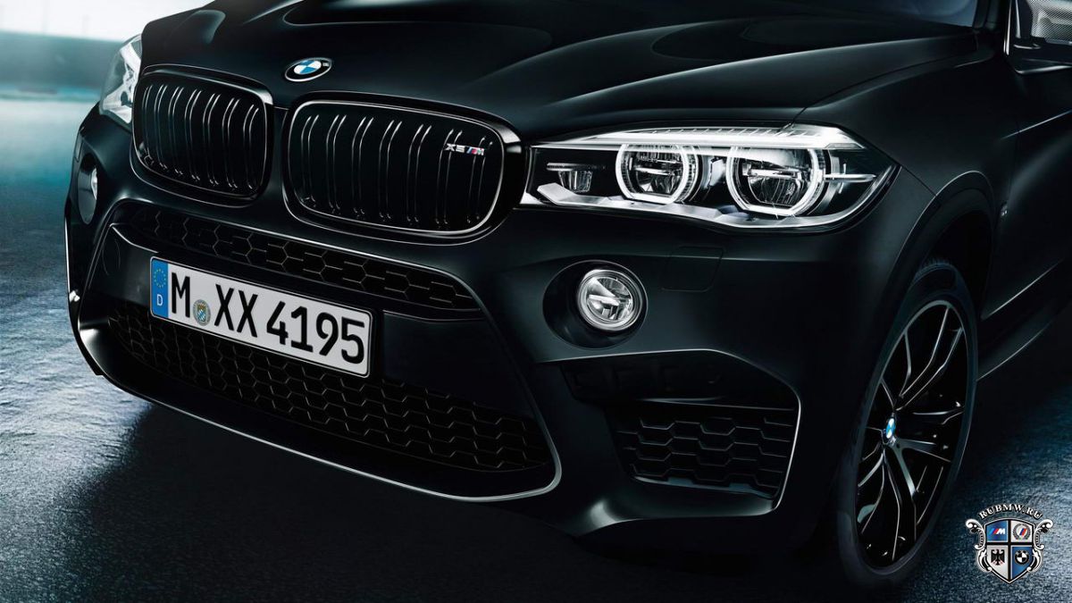 BMW X5 M и BMW X6 M Black Fire Edition