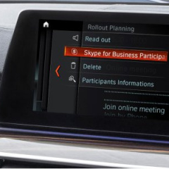 Автомобили BMW будут оснащаться Skype for Business