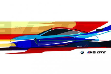 Первый тизер гоночного BMW M8 GTE BMW Концепт Все концепты
