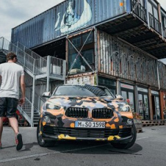 В СМИ появились первые фото серийного BMW X2 в камуфляже