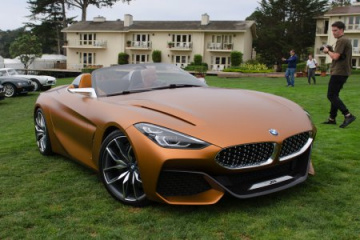 Pebble Beach 2017: показаны живые фотографии BMW Z4 Concept G29 BMW Z серия Все BMW Z