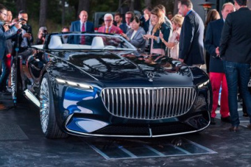 Mercedes показал 6-метровый класса люкс Maybach 6 Cabriolet BMW Другие марки Mercedes