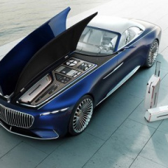 Mercedes показал 6-метровый класса люкс Maybach 6 Cabriolet