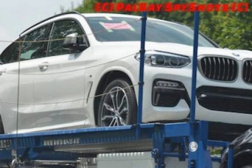 BMW X4 2018: впервые без камуфляжа BMW 4 серия Gran Coupe