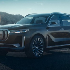 Рассекречен новый флагманский кроссовер BMW X7 iPerformance.