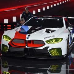 BMW представила на суд зрителей во Франкфурте гоночное купе M8 GTE 8-Series