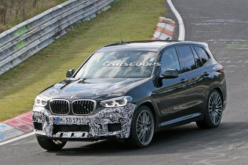 Новая BMW X3 M практически без камуфляжа BMW M серия Все BMW M
