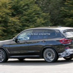 Новая BMW X3 M практически без камуфляжа