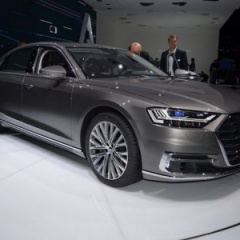 Живые фото представительской Audi A88 55 TFSI
