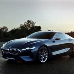 BMW 8 series появится в продаже уже в следующем году.