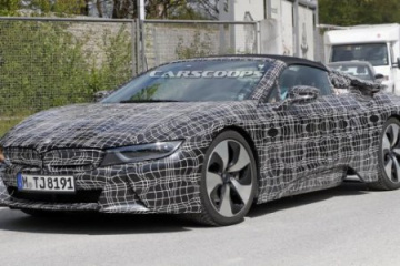 Родстеру BMW i8 Spyder удвоят запас хода BMW BMW i Все BMW i