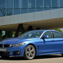 BMW представила голубой 4-х дверный Gran Coupe 4-Series для повседневной жизни