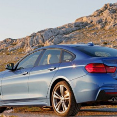 BMW представила голубой 4-х дверный Gran Coupe 4-Series для повседневной жизни