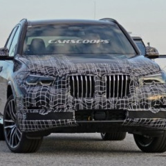 Новый BMW X5 вновь вывели на дорожные тесты