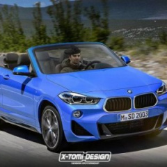 Независимые дизайнеры представили новый BMW X2 в кузовах кабриолет и пикап