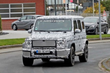 Появились первые фотографии салона нового Mercedes-Benz G-Class BMW Другие марки Mercedes