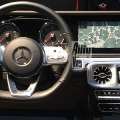 Появились первые фотографии салона нового Mercedes-Benz G-Class