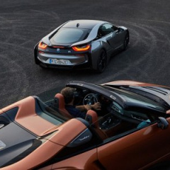 Баварцы показали свой гибридный спорткар i8 Roadster