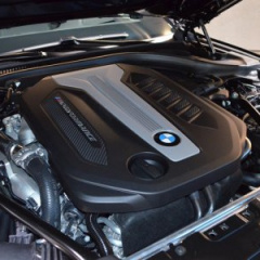 BMW M550d G30 2017 с дизельным двигателем Quadturbo : видео спидометра