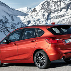 BMW провела рестайлинг своей первой переднеприводной модели BMW 2-Series Tourer и 2-Series Gran Tourer.