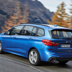 BMW провела рестайлинг своей первой переднеприводной модели BMW 2-Series Tourer и 2-Series Gran Tourer.