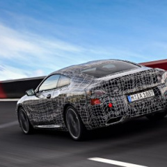 BMW 8 Series Coupe G15 : новый тизер и фотографии с тестов