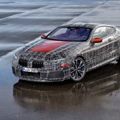 BMW 8 Series Coupe G15 : новый тизер и фотографии с тестов