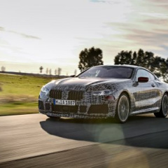 BMW 8 Series Coupe G15 : новый тизер и фотографии с тестов