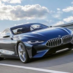 BMW 8 Series Coupe G15 : новый тизер и фотографии с тестов