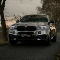 «Зеркальный» BMW X6 M50d от тюнингового ателье Fostla