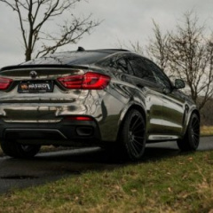 «Зеркальный» BMW X6 M50d от тюнингового ателье Fostla