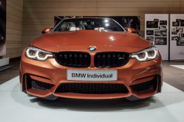 BMW M4 F83: индивидуальный кабриолет в эксклюзивном кузове цвета Byzanz Metallic BMW M серия Все BMW M