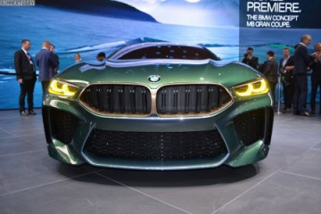BMW M8 Gran Coupe: первые живые фотографии на Geneva 2018 BMW M серия Все BMW M