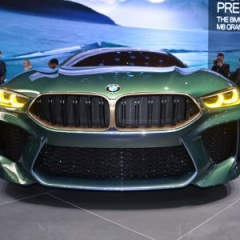 BMW M8 Gran Coupe: первые живые фотографии на Geneva 2018