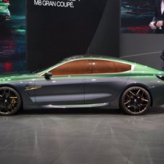 BMW M8 Gran Coupe: первые живые фотографии на Geneva 2018