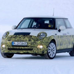 Первый электромобиль Mini Cooper замечен на тестах